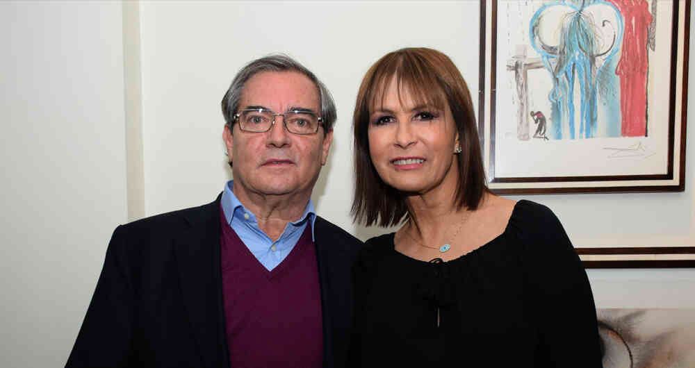 Raúl Galofre y Lulú Bernal.