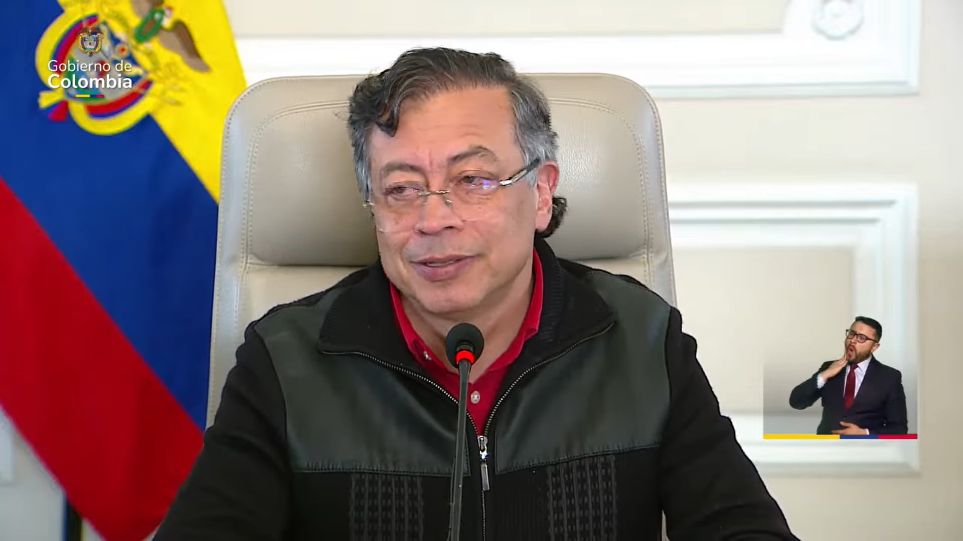 Gustavo Petro, presidente de Colombia.