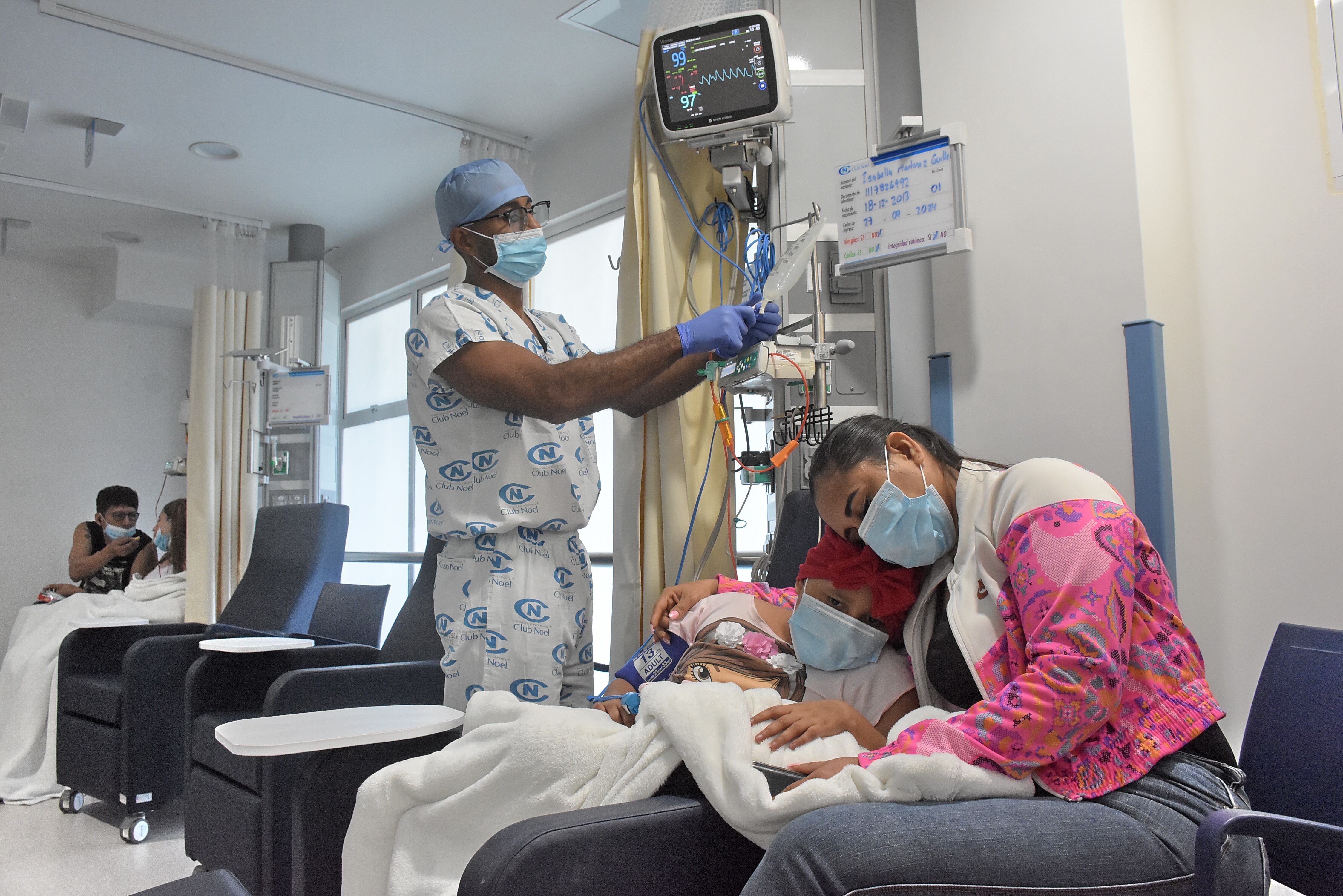 Sala de Oncología Club Noel.