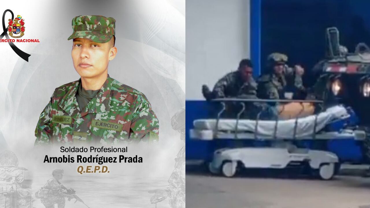 El soldado asesinado fue identificado como Arnobis Rodríguez Prada.