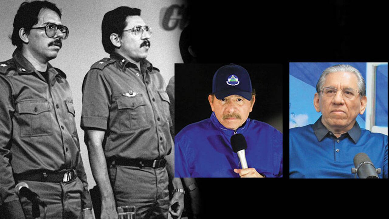 Humberto Ortega estaba por encima de su hermano en la jerarquía de la guerrilla sandinista, pero en medio de las divisiones, Daniel llegó a ser el líder. Hoy se acusan mutuamente de traición.