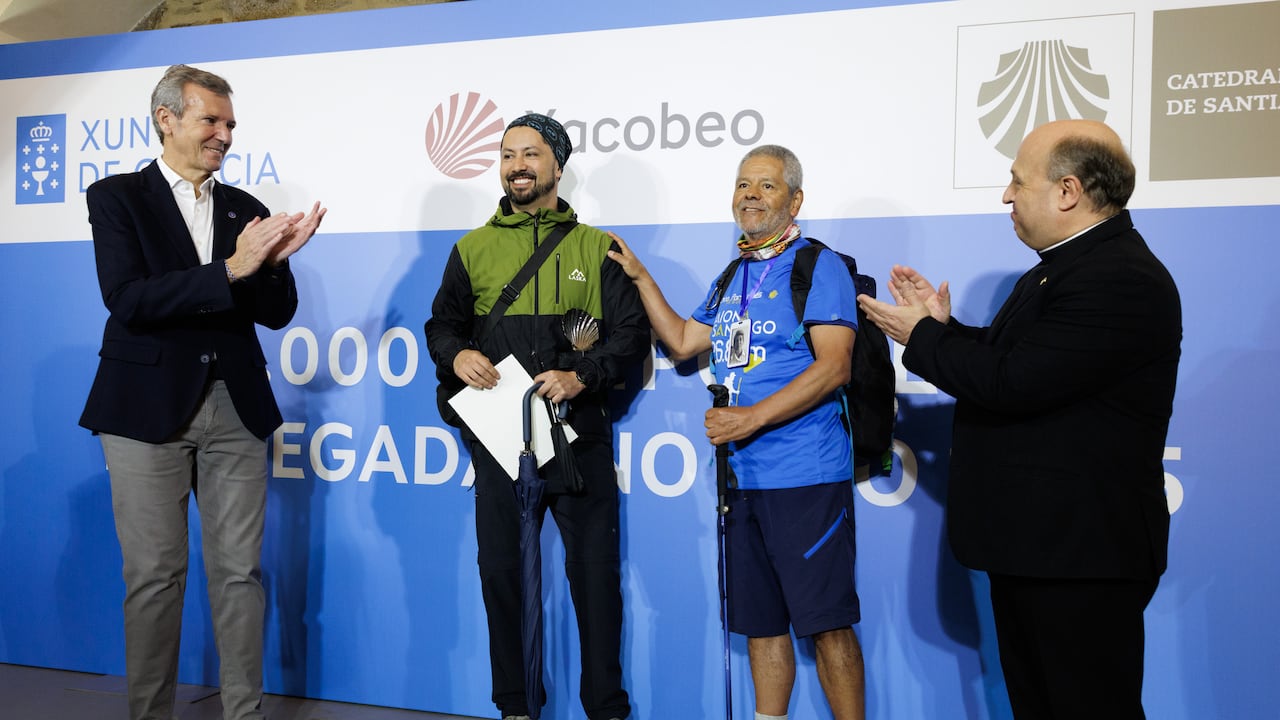 Entrega de Compostela a Ao Peregrino 500.000 en 2025
XUNTA DE GALICIA / Europa Press
20/10/2025