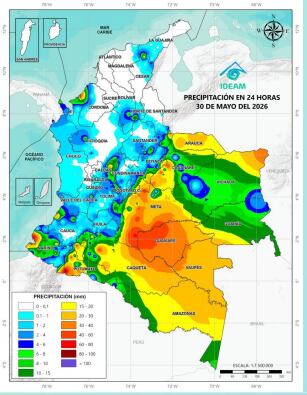 Actualidad del clima en el país.