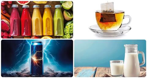 Marcas de bebidas con mayor recordación entre los adultos.