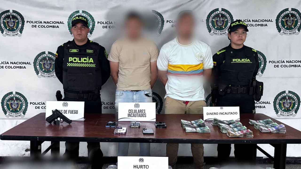 Capturan dos hombres por los delitos de hurto, receptación y tráfico, fabricación y porte de armas de fuego.