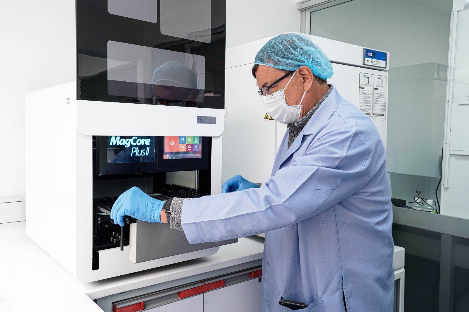 Nuevo laboratorio de genética de Bogotá.