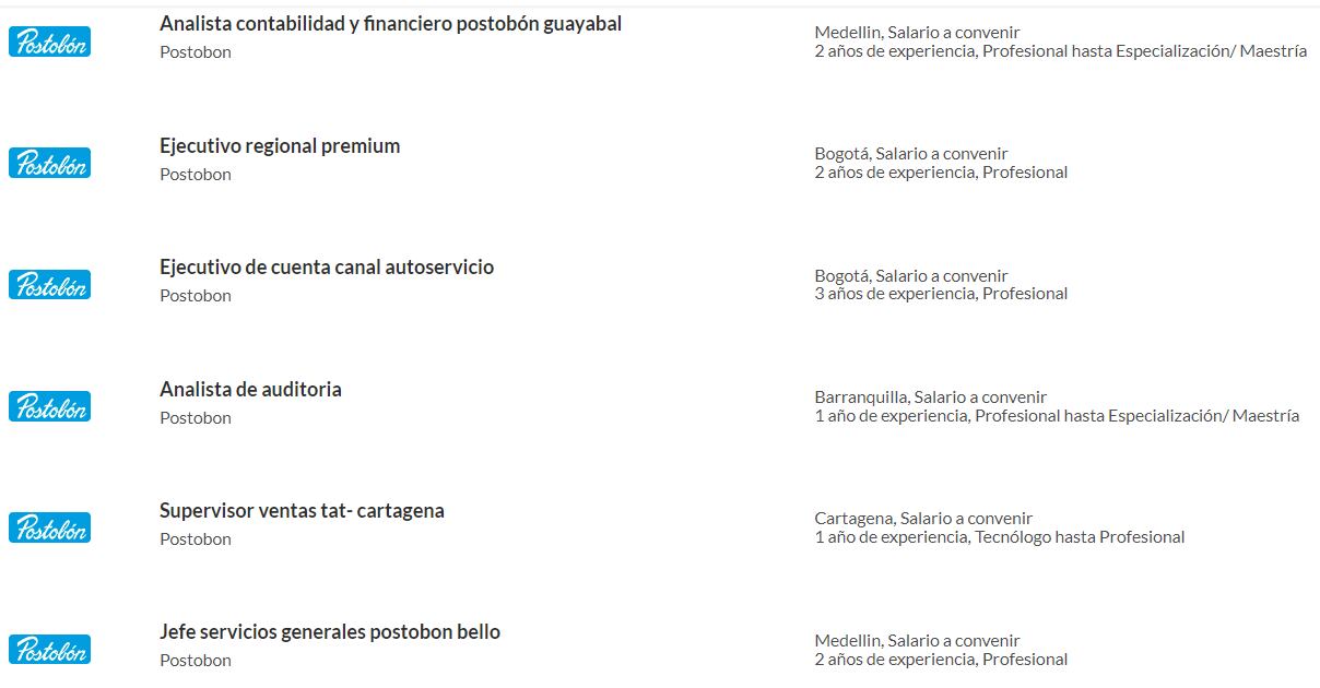 Para aplicar a estas ofertas y conocer otras vacantes, ingrese en: https://www.semana.com/empleos/ | Foto: Semana / empleos