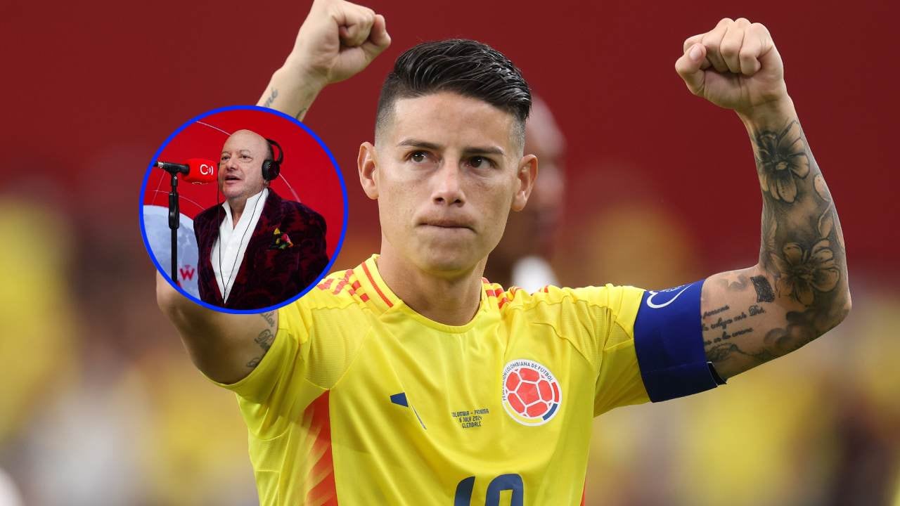 James Rodríguez y Julio Sánchez Cristo.