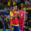 James Rodríguez durante la final de la Copa América 2024.