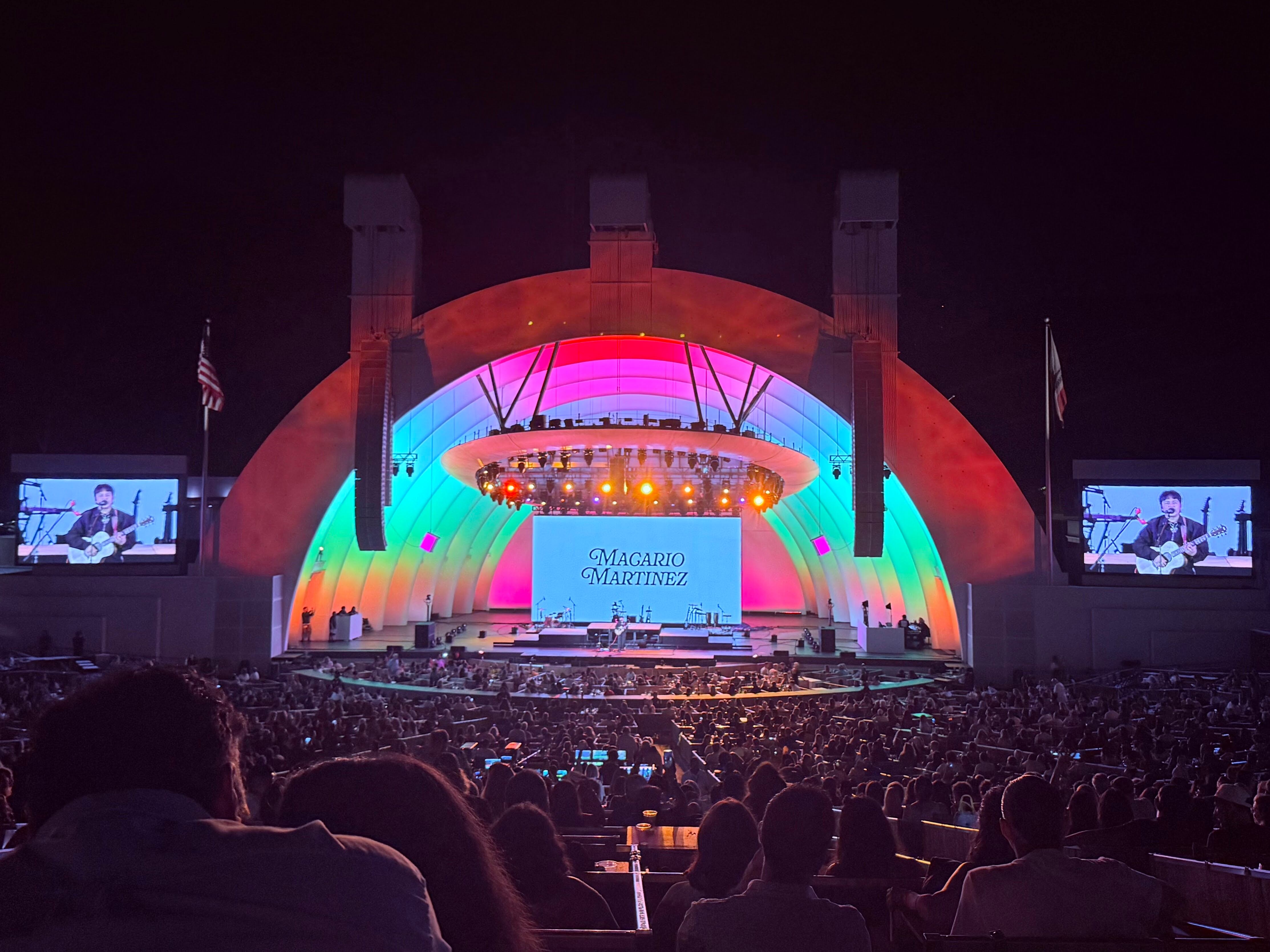 El Hollywood Bowl, todo un ícono de Los Ángeles.