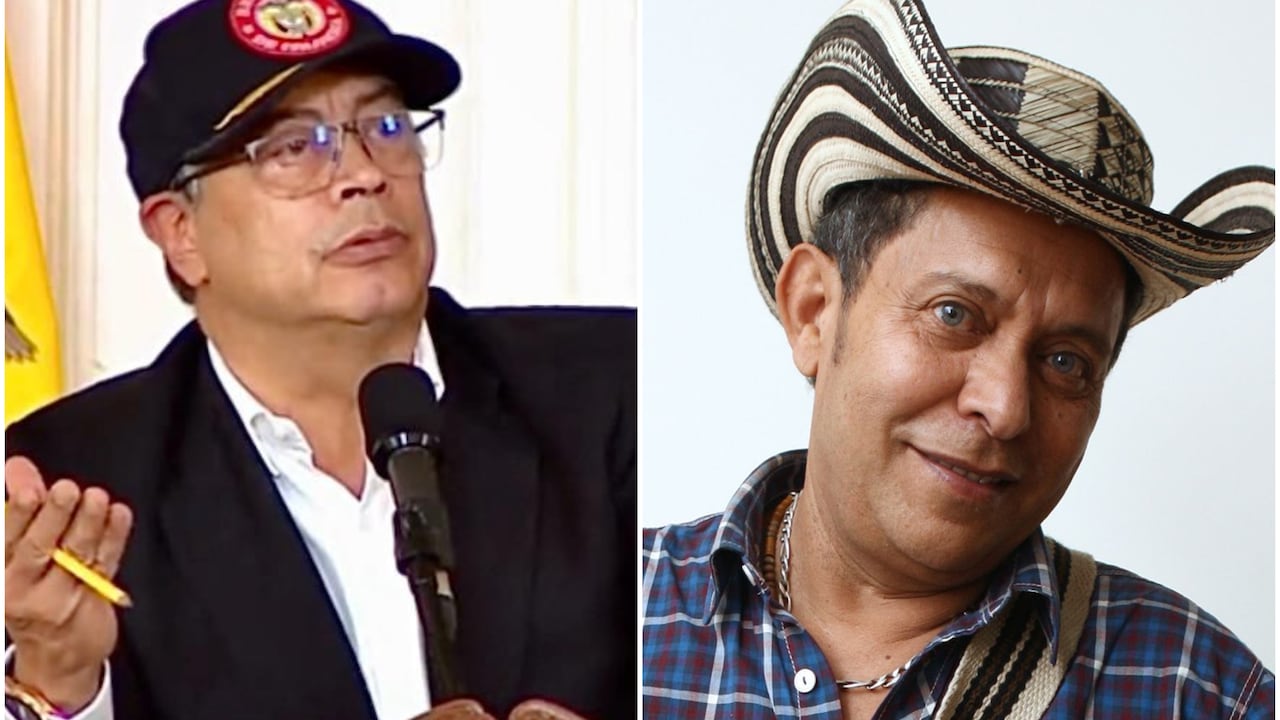 Gustavo Petro y Egidio Cuadrado
