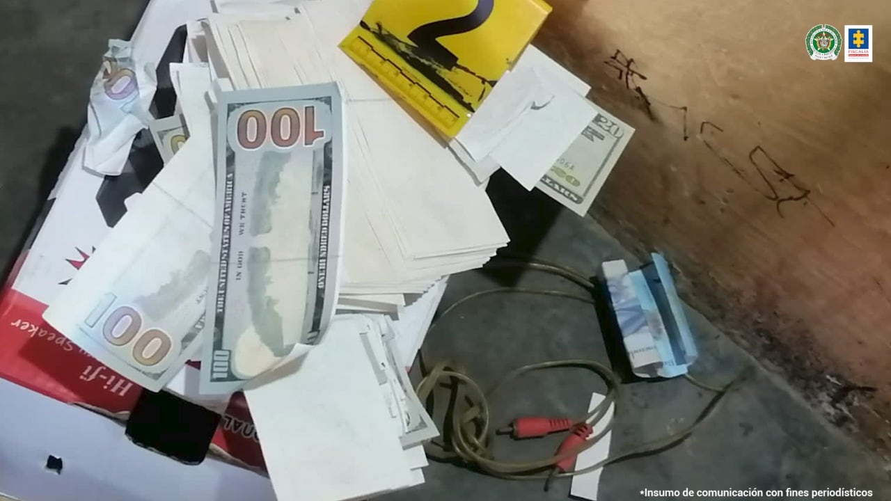 Una improvisada imprenta ubicó la Fiscalía en el municipio de Maicao, donde se falsificaban dólares que exportaban a Panamá y Venezuela.