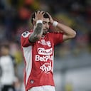 Bogotá. Mayo 06 de 2026. Independiente Santa Fe enfrenta a Corinthians, por encuentro válido de la Conmebol Libertadores 2026, en la fecha 4 de la fase de grupos del grupo E, en el Estadio Nemesio Camacho El Campín. (Colprensa - Cristian Bayona).