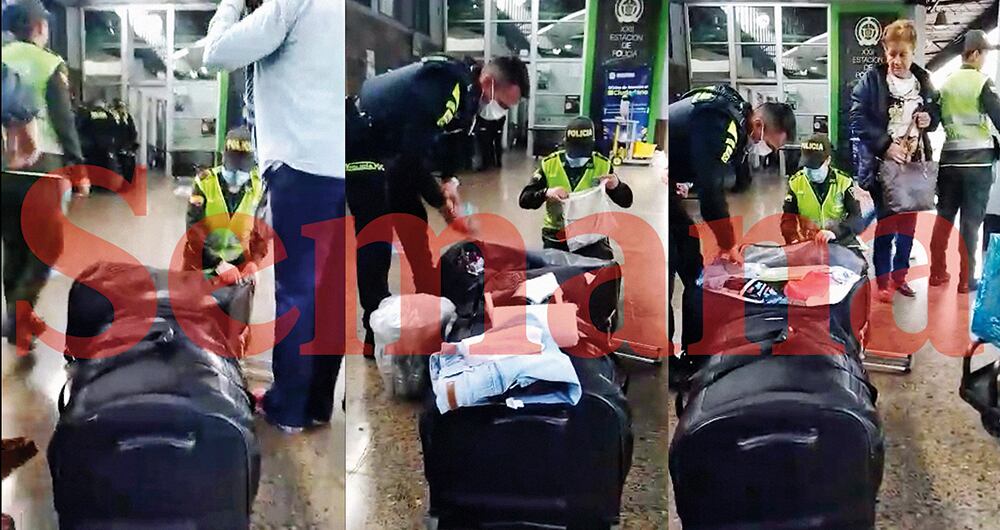 Además de chuzarla, Marelbys fue objeto de seguimientos y requisas sin justificación. SEMANA reveló esta en el Terminal de Transporte. Le sacaron hasta la ropa. 