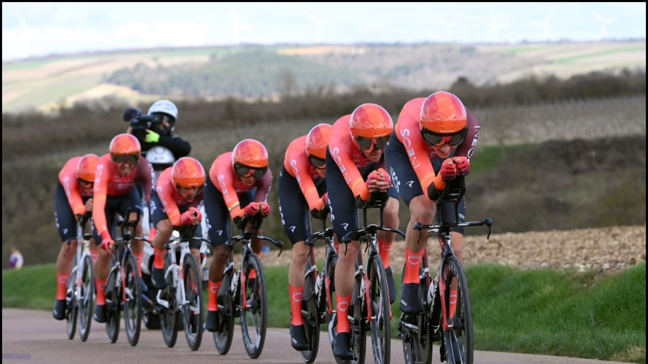 Egan Bernal, el mejor colombiano en la Paris Niza