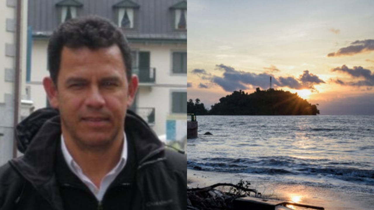 El meteorólogo Max Henríquez y Nuquí, Chocó.