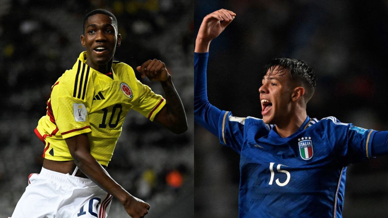 Colombia se medirá a Italia por los cuartos de final del mundial sub-20. Foto: AFP.