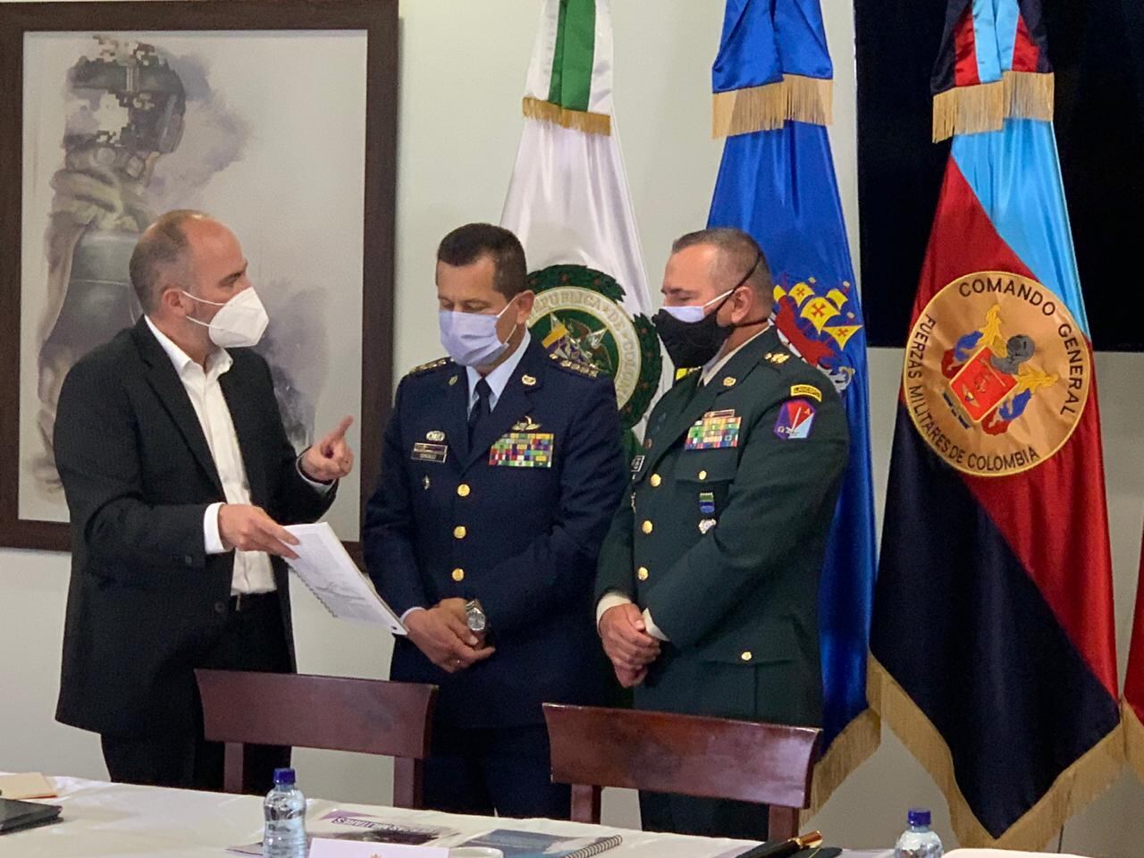 Fuerzas Militares revelan informe sobre uniformados afectados durante el conflicto