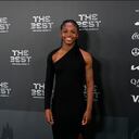 Linda Caicedo en la gala del premio The Best 2024.