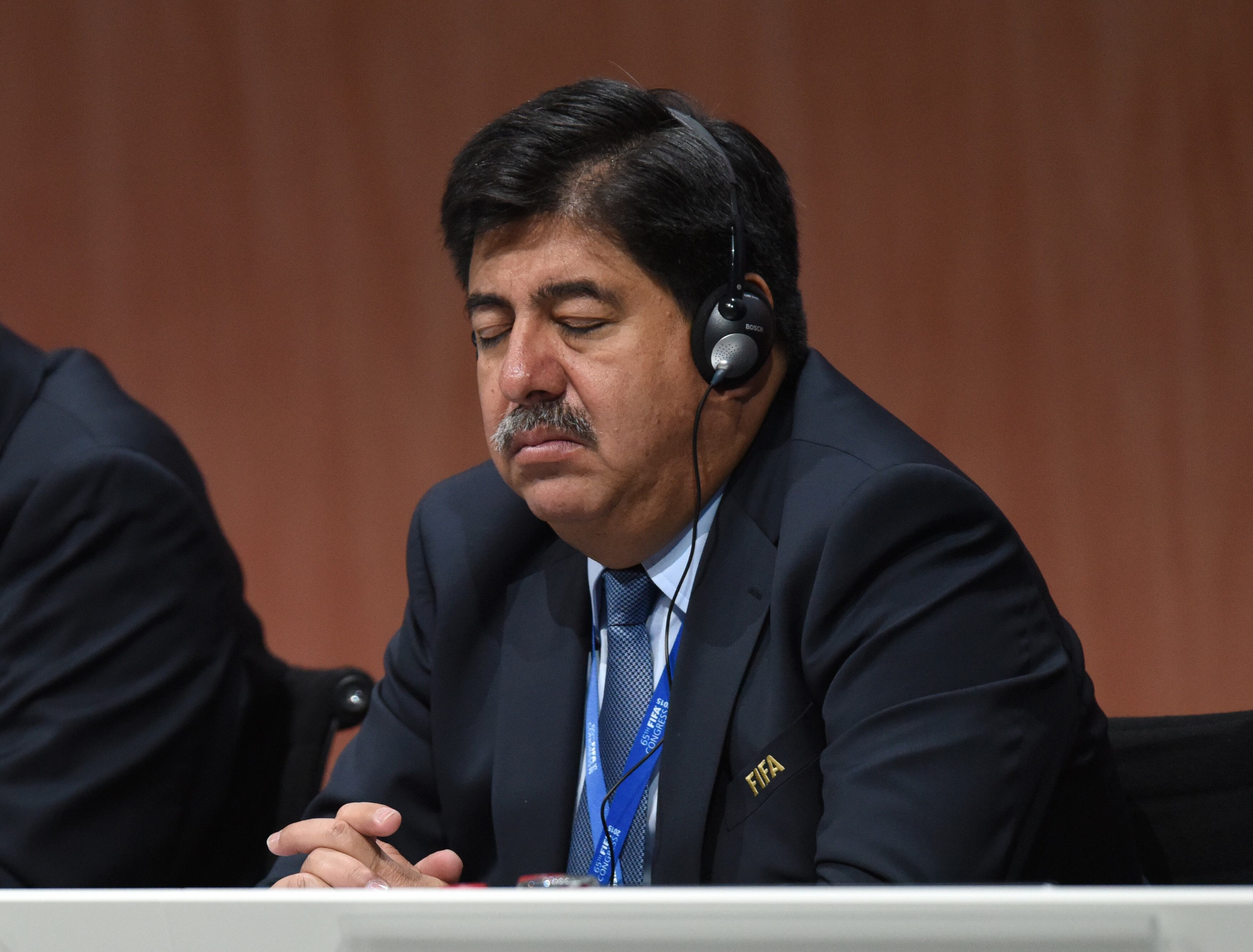 Luis Bedoya en el Congreso de la FIFA del año 2015
