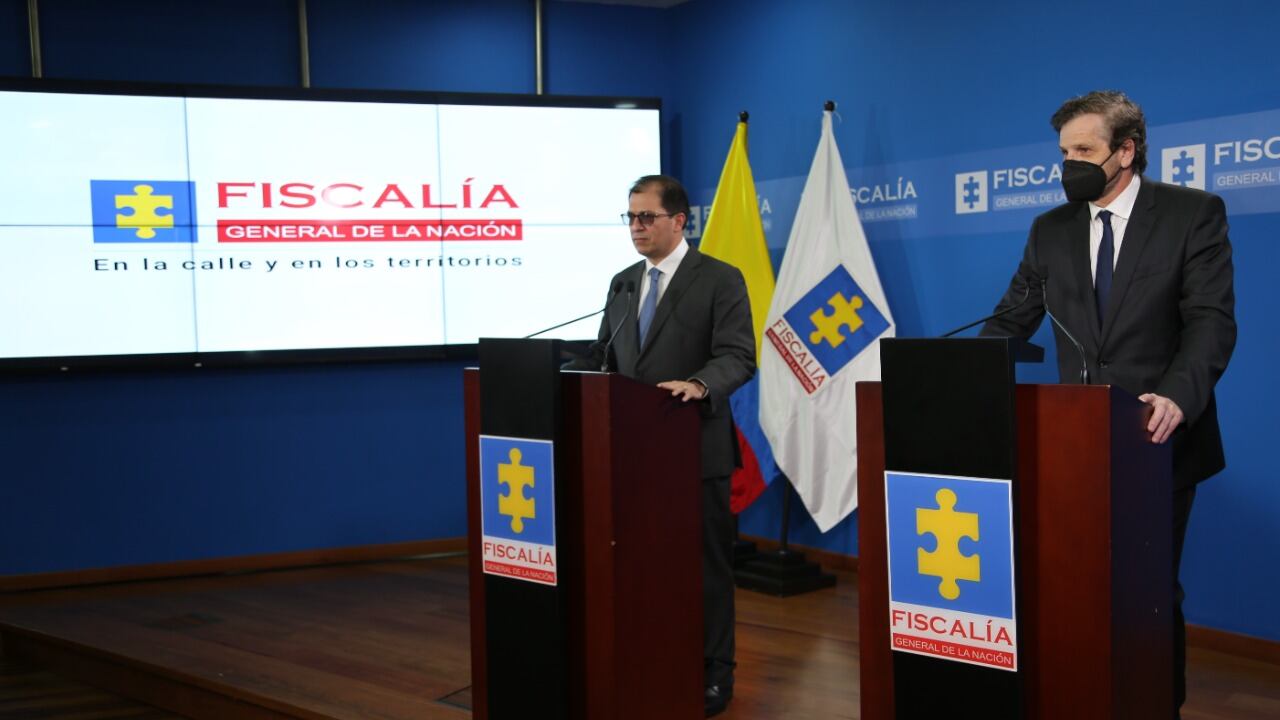 Francisco Barbosa se reunió con delegados de la Naciones Unidas, la OEA y embajadores internacionales para dialogar sobre la actuación de la Fiscalía en el marco del paro nacional.