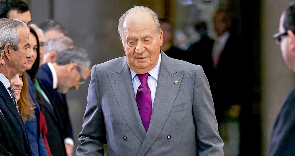 El rey emérito Juan Carlos.