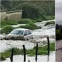 Emergencia invernal en la vía La Cabaña - El Codito.