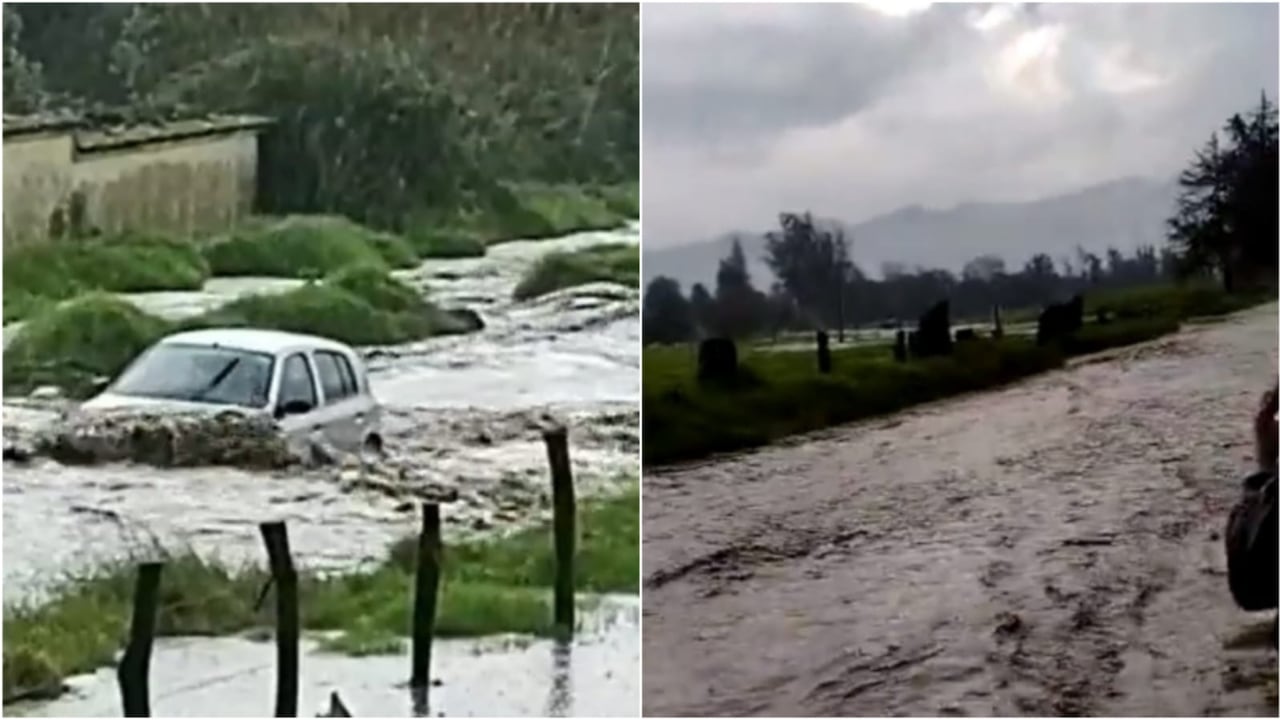 Emergencia invernal en la vía La Cabaña - El Codito.