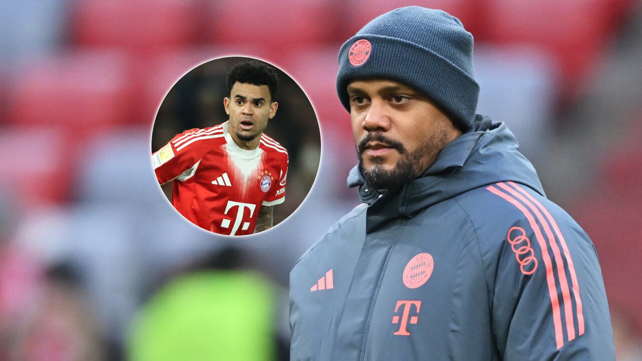 Vincent Kompany le devolvió la titularidad a Luis Díaz