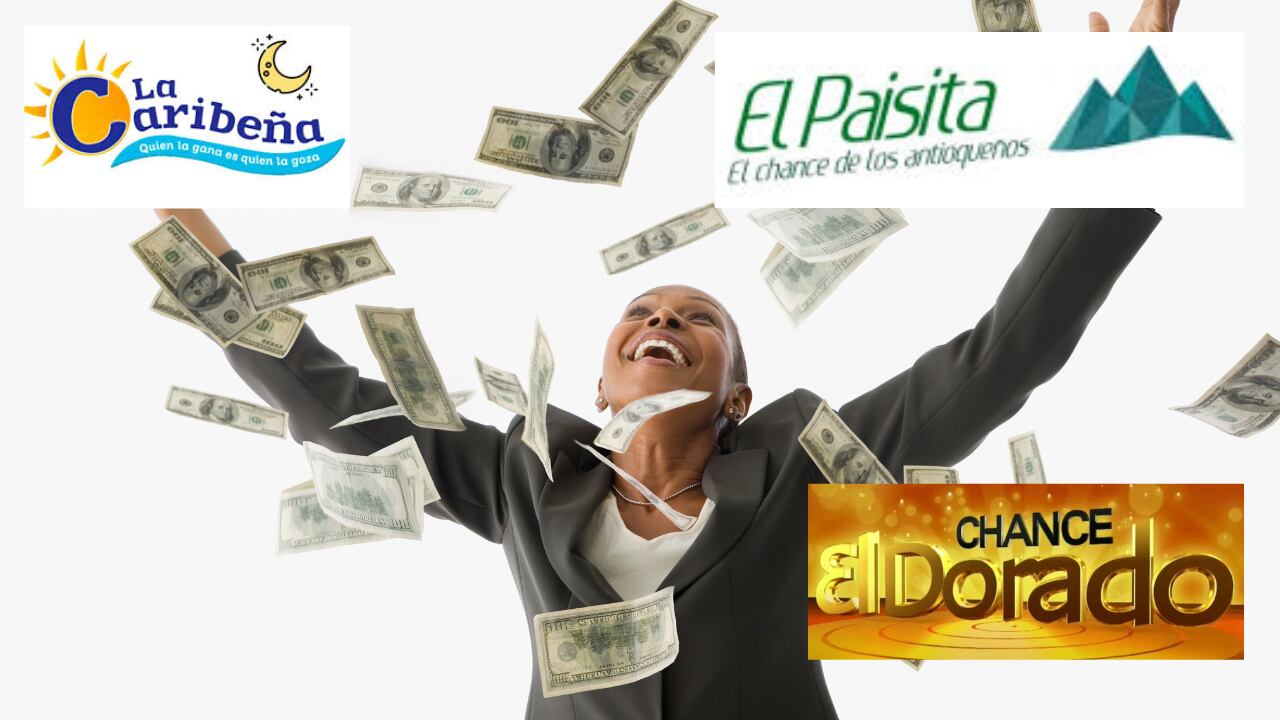 Estas son las balotas ganadoras para los sorteos de La Caribeña, El Paisita y Chance El Dorado.