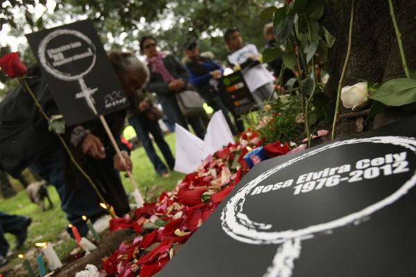Rosa Elvira Cely tenía 36 años al momento de su muerte. 
