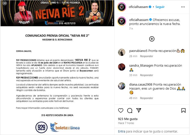 Foto: Captura de pantalla / Instagram