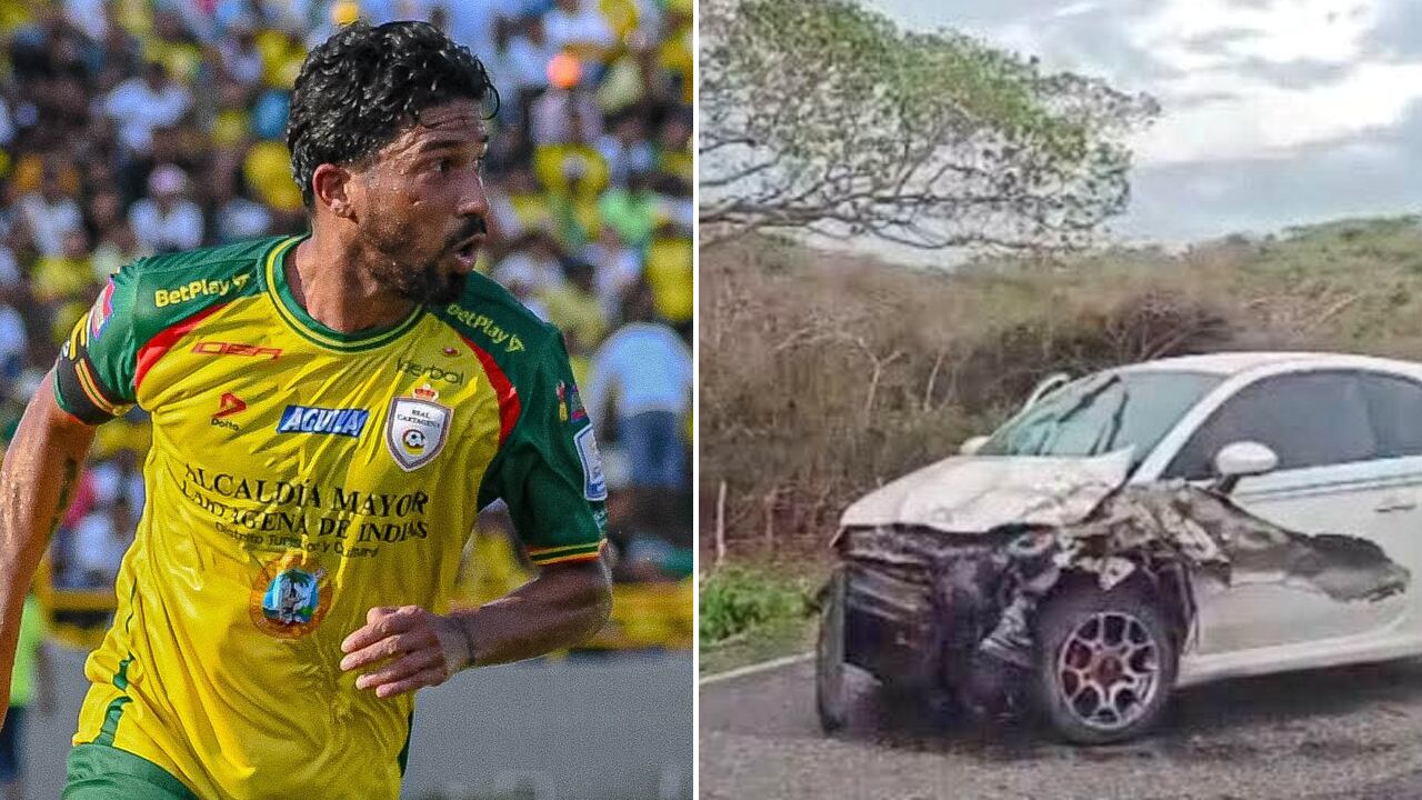 Christian Marrugo está fuera de peligro pese a que su carro quedó destrozado