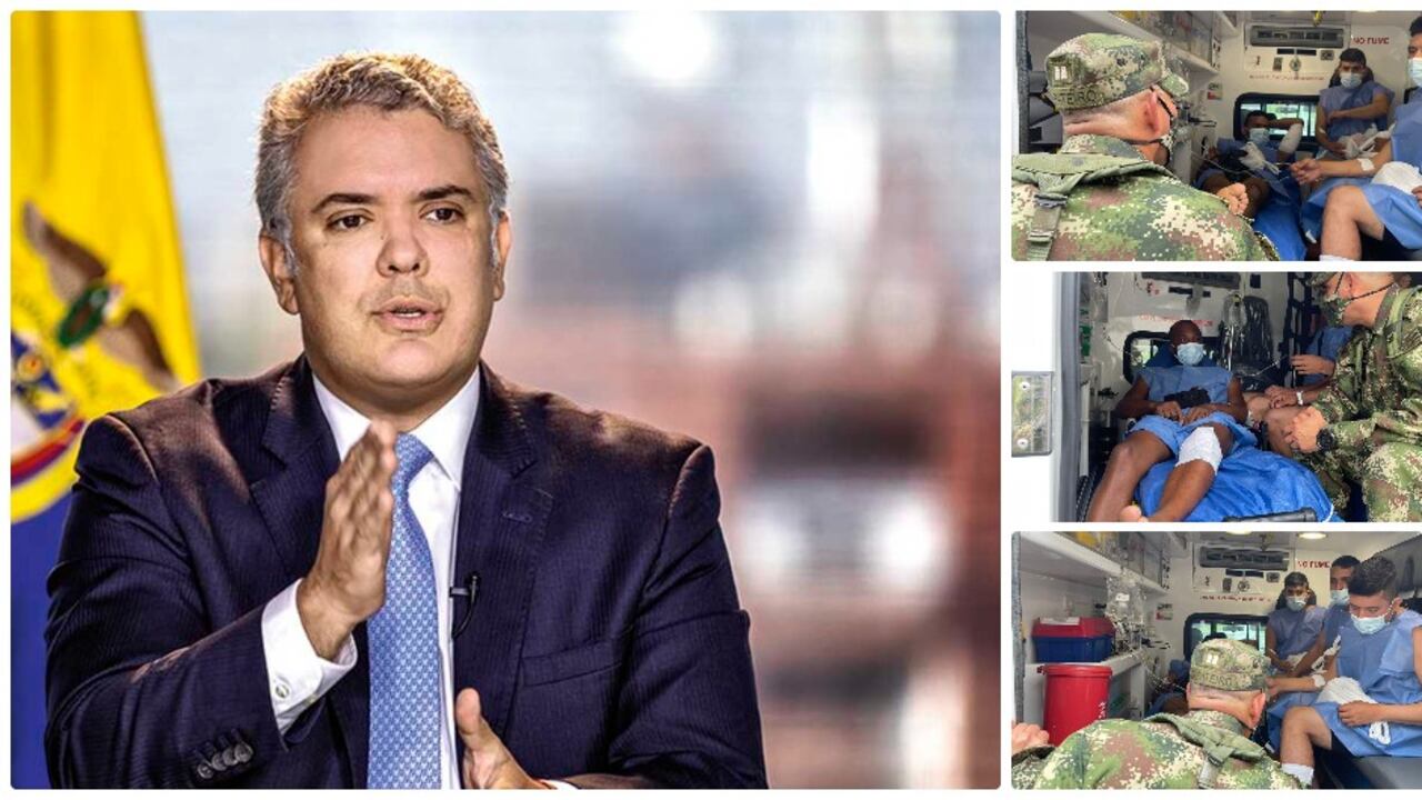 Iván Duque condenó el atentado contra el Ejército en Arauca.