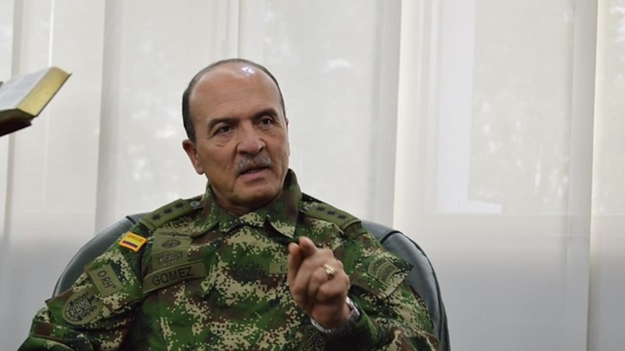 General Ricardo Gómez Nieto, excomandante del Ejército Nacional.