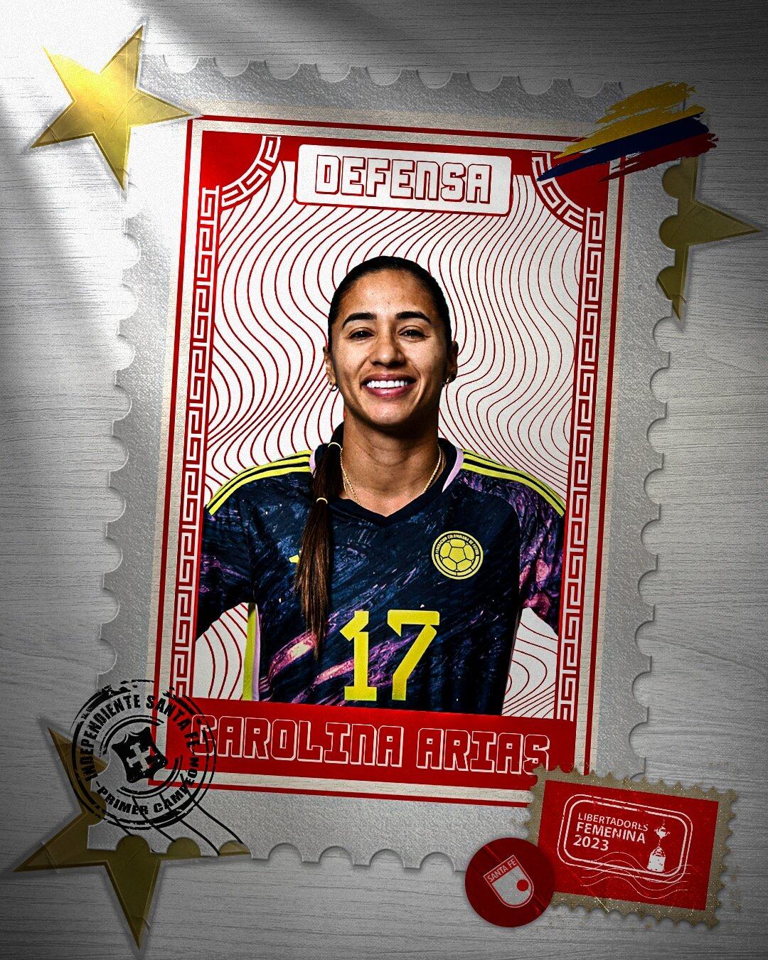 Carolina Arias, nuevo refuerzo de Santa Fe