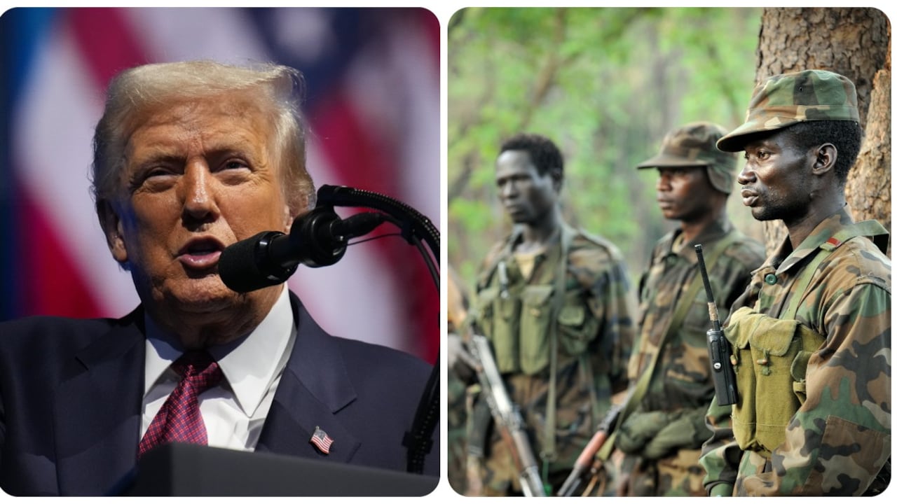 Donald Trump sobre la guerra en Sudán