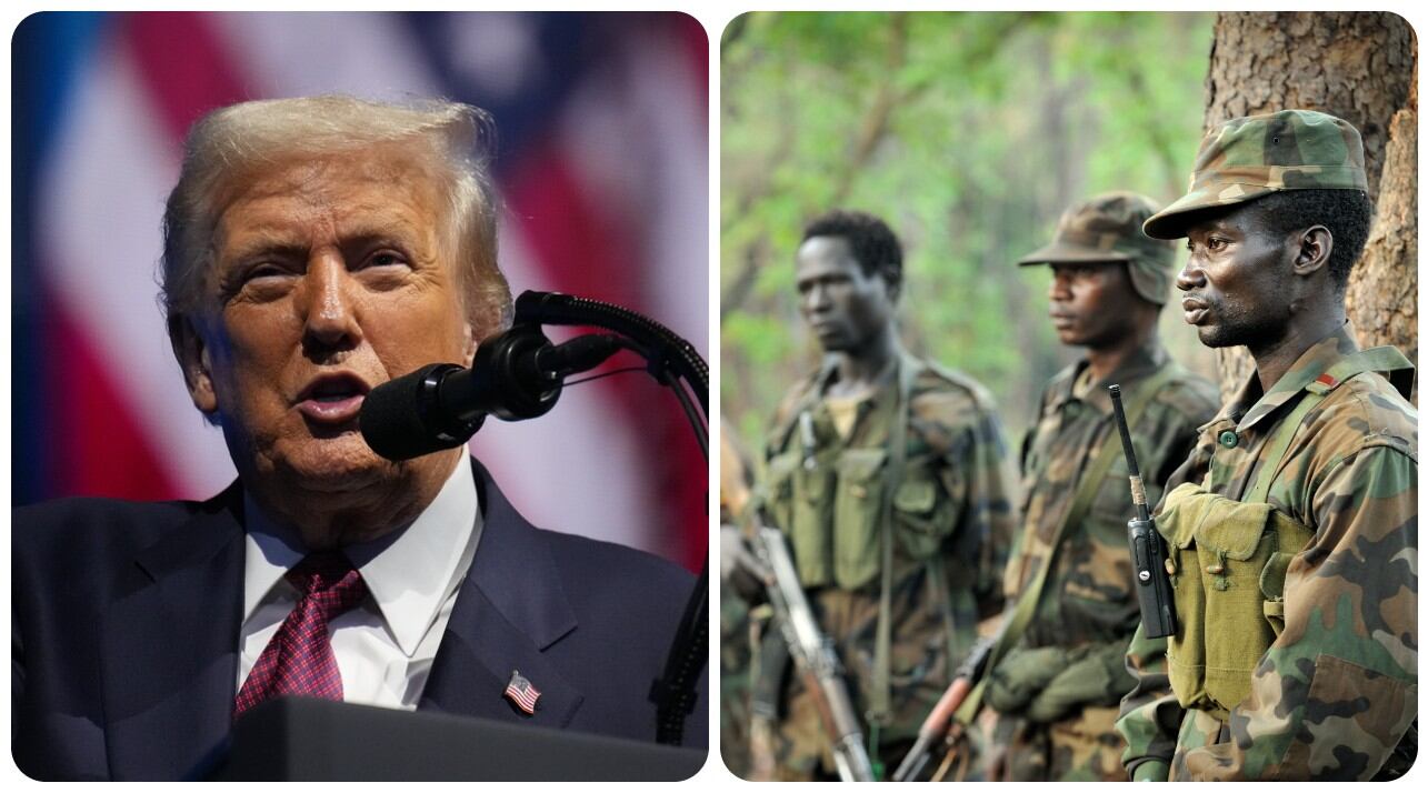 Donald Trump sobre la guerra en Sudán