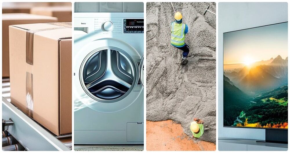 Top of mind de marcas de mensajería, cemento y electrodomésticosos