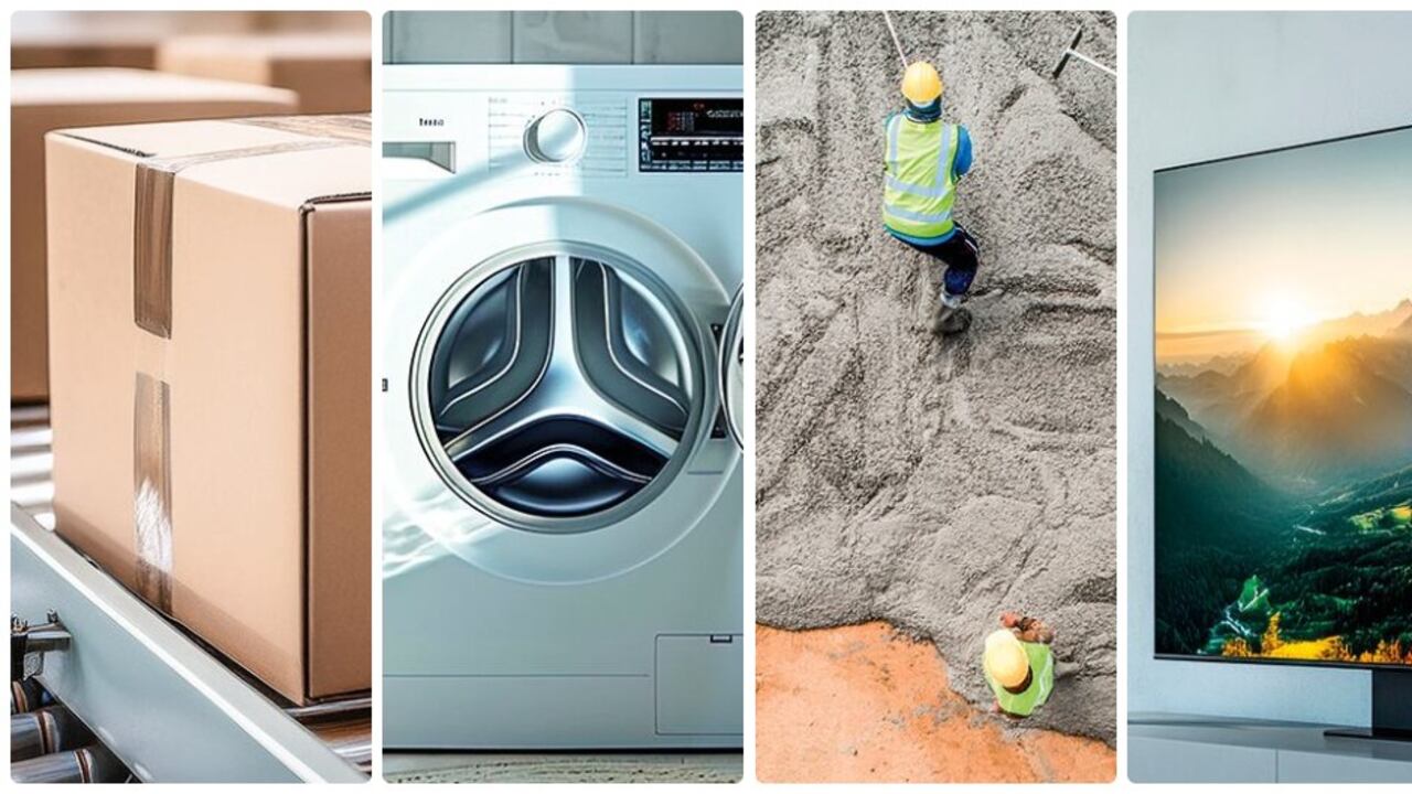 Top of mind de marcas de mensajería, cemento y electrodomésticosos