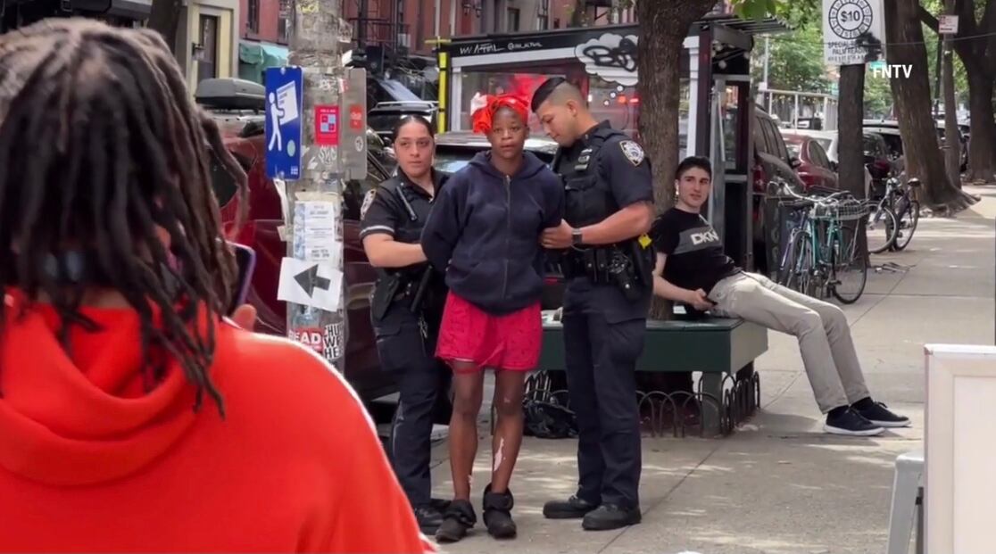 Ataque parque Manhattan. Captura de pantalla Twitter NYPost.