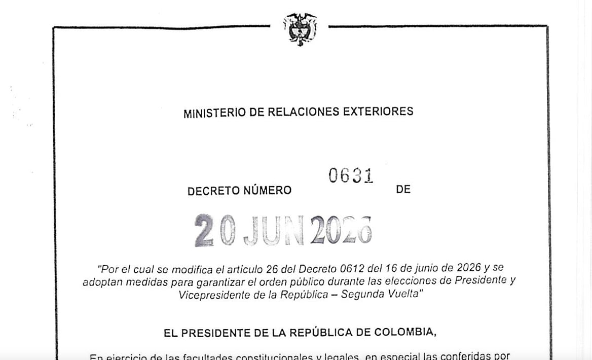 Decreto sobre cierre de fronteras por elecciones. Modifican horario de aplicación de la medida