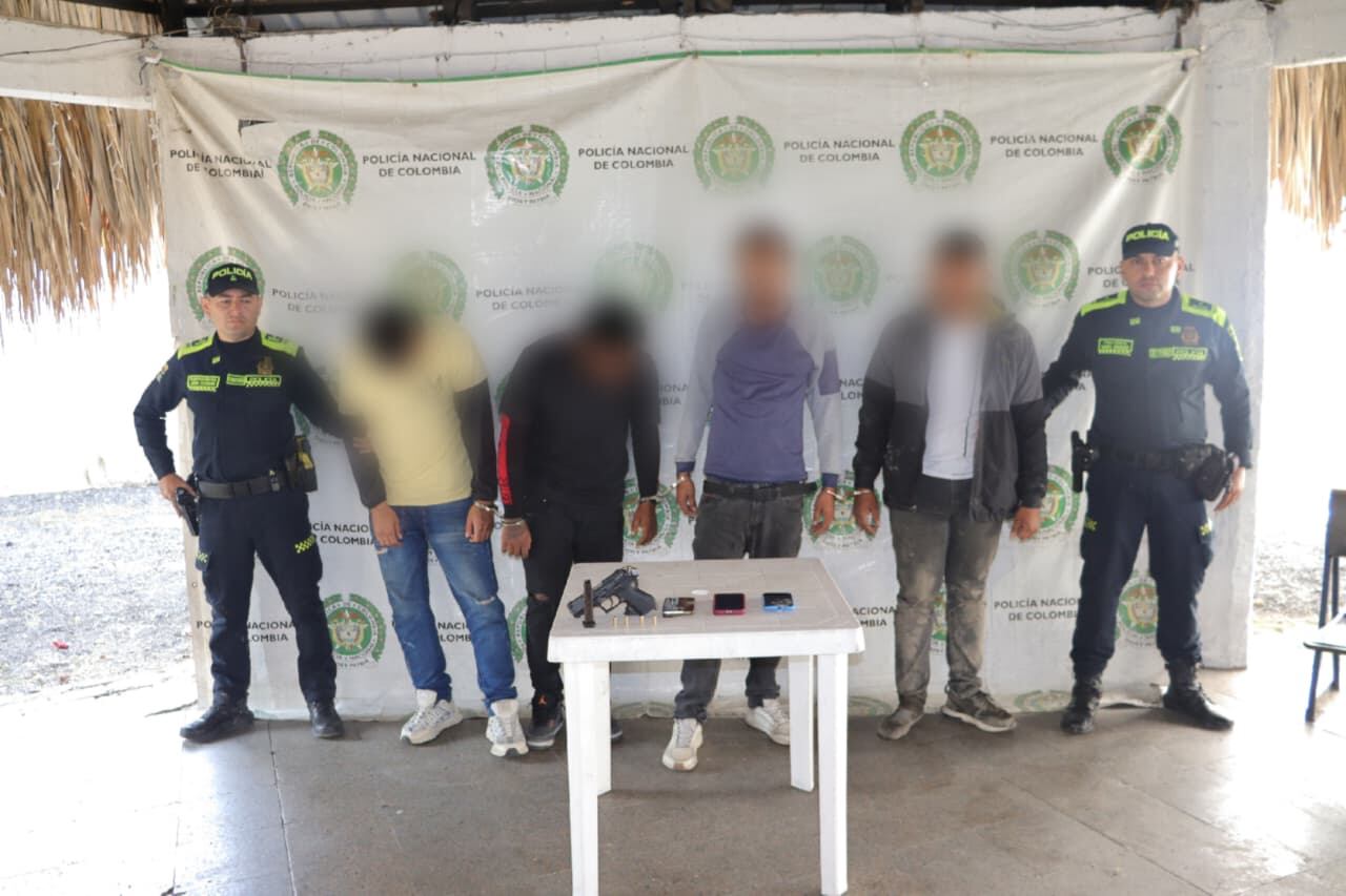 Capturados por presunto caso de secuestro.