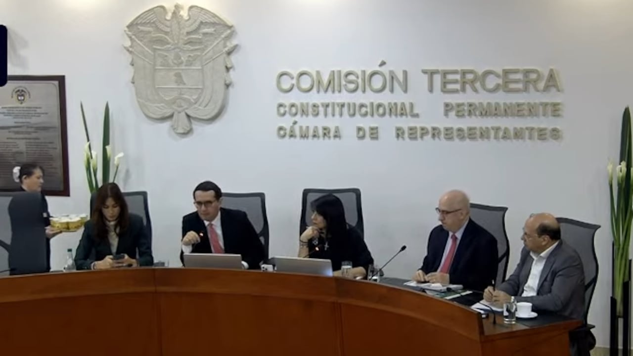 Leonardo Villar, gerente del Banco de la República, y Germán Ávila, ministro de Hacienda, se encuentran de nuevo en el Congreso de la República.
