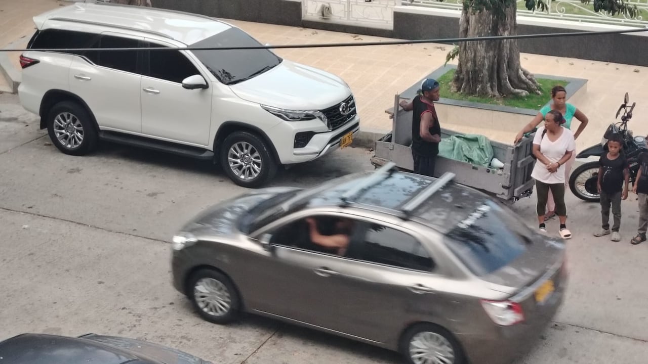 Este es el sitio en donde se registró el doble crimen en el norte de Barranquilla este martes.