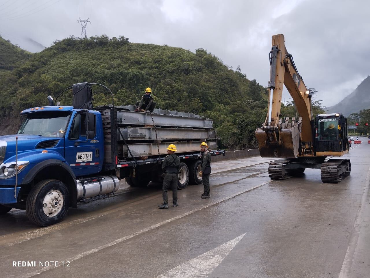Arrancó la instalación de puentes militares en la vía Bogotá - Villavicencio
