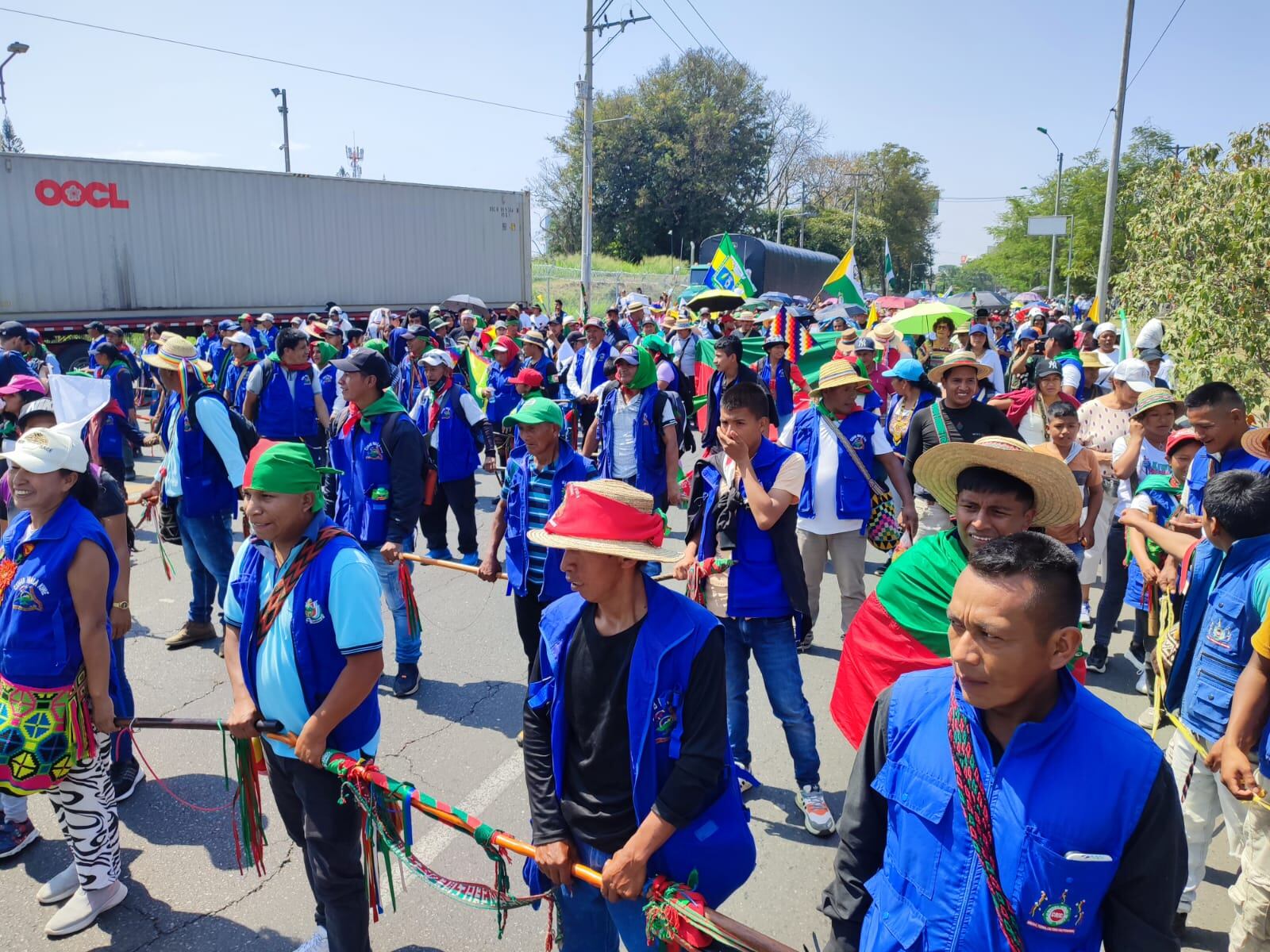 La Minga Indígena se prepara para marchar hoy en  Cali