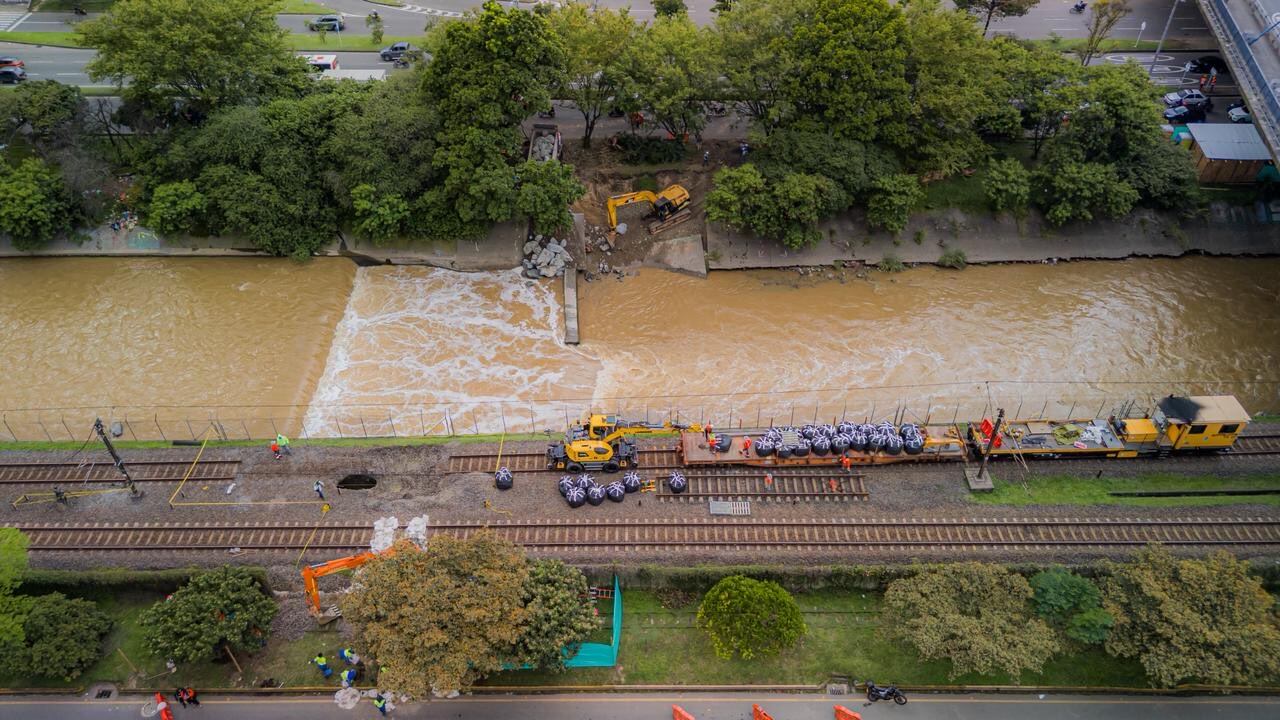 Emergencia en Metro de Medellín por socavación