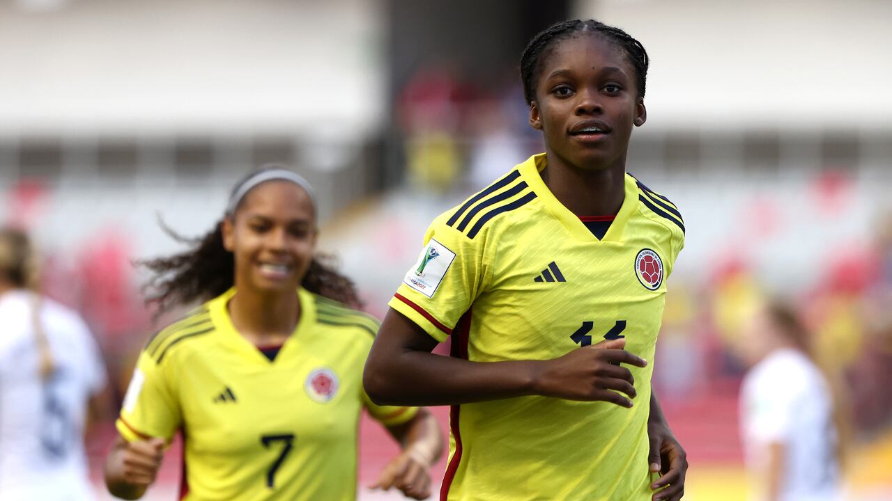Linda Caicedo sin duda alguna es la figura principal de la Selección Colombia Femenina Sub-20. Foto: Getty Images.