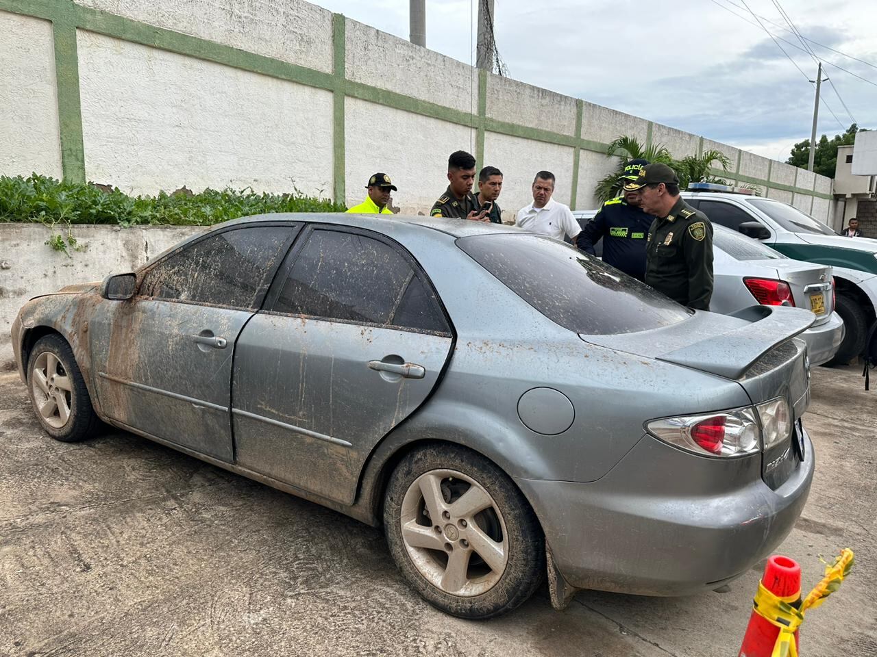 VEHÍCULO BLINDADO QUE FUE USADO EN EL SECUESTRO DEL PAPÁ DE LUIS DÍAZ